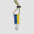Car pendant 25mm Coat of arms SILVER