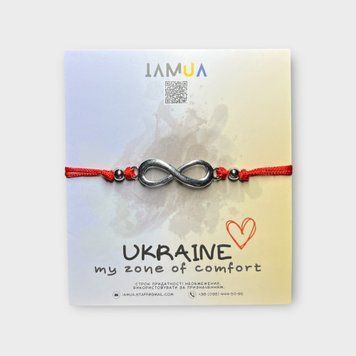 Bracelet "Infinity red"