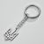 Keychain "UA Coat of Arms" stainless steel