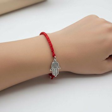 Bracelet "HamasaHand red"